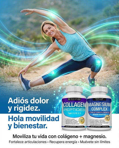 Super Suplemento: Colágeno + Magnesio Toplux