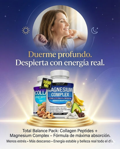 Super Suplemento: Colágeno + Magnesio Toplux
