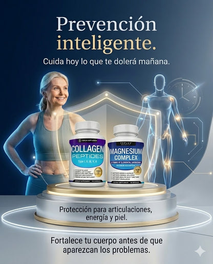 Super Suplemento: Colágeno + Magnesio Toplux