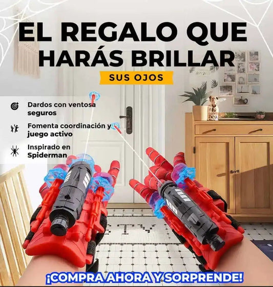 Guante Lanzador Telaraña Spiderman