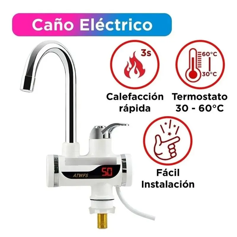 Grifo Inteligente con Calentador Instantáneo