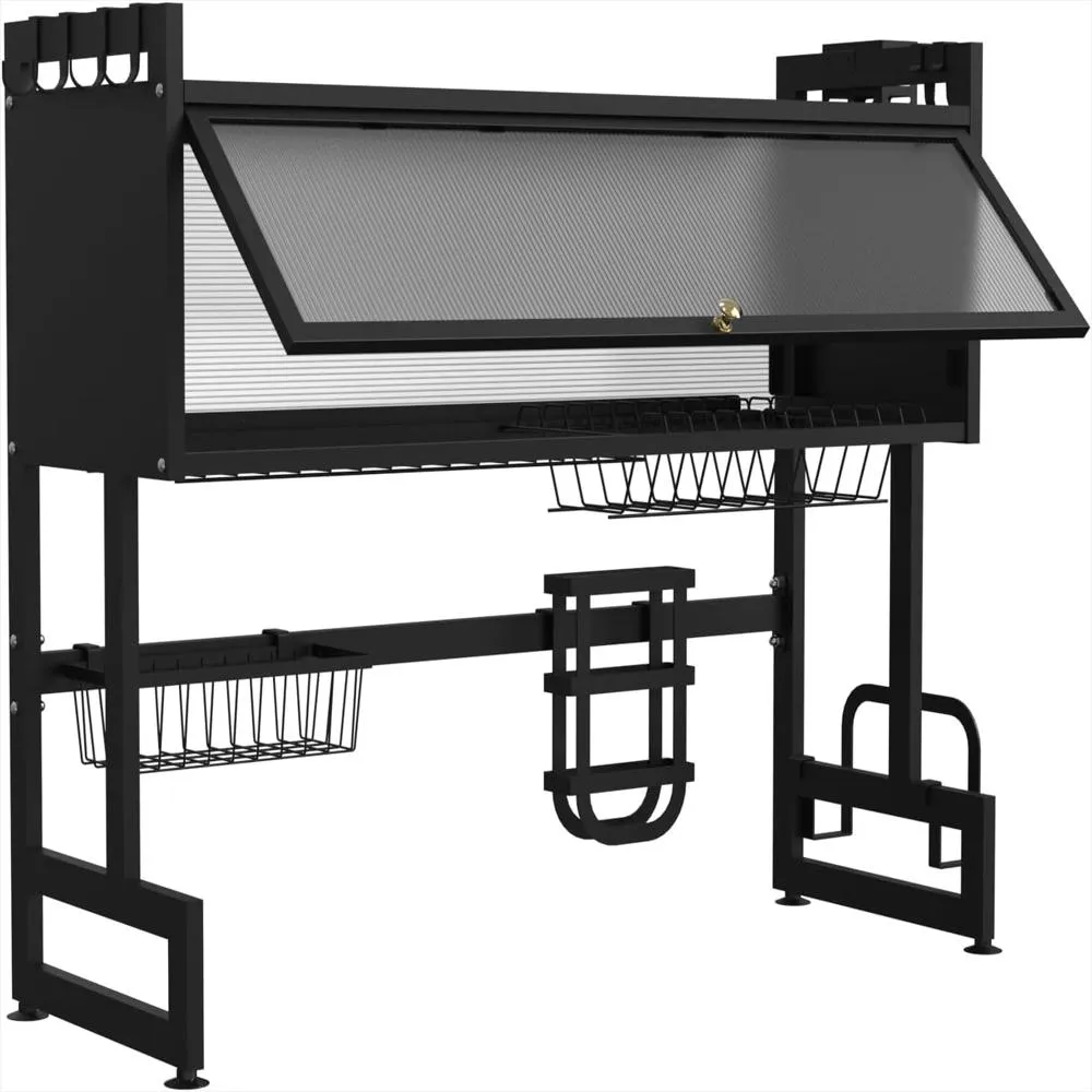 Escurridor con Tapa Higiénica y Orden Inteligente